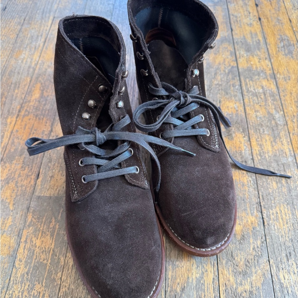 Wolverine Brown Suede 1000 Mile Boots